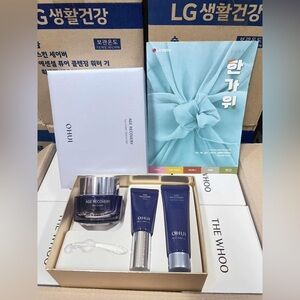 O HUI Age Recovery Eye Cream 50ml Special Set 3 Items Firming Elastic K-Beauty